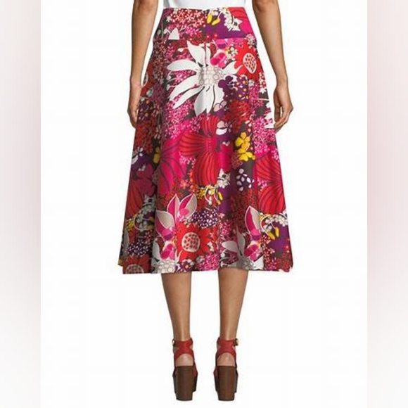 🥳HPx2🥳 NWT, Trina Turk Sparkling 2 Skirt in Flor de Jalisco Faille - Picture 11 of 16